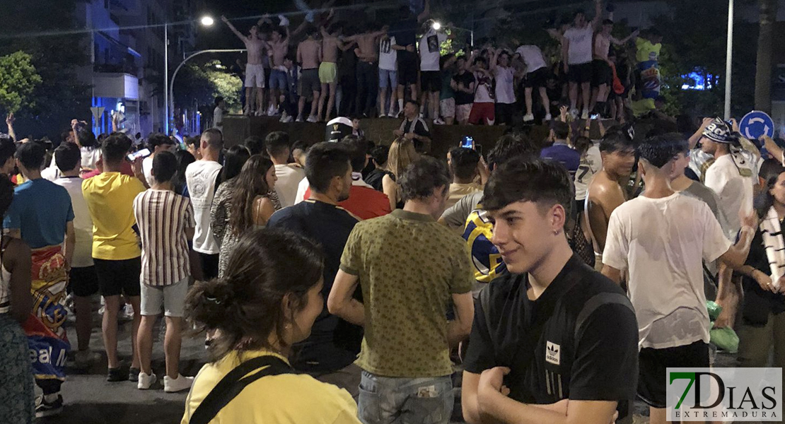 Badajoz celebra la 14ª Champions del Real Madrid