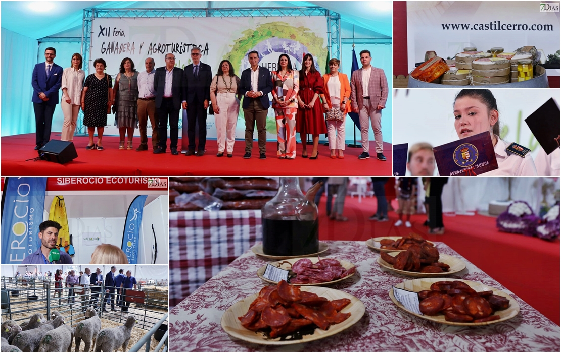 Imágenes de la Feria Ganadera y Agroturística de La Siberia en Herrera del Duque