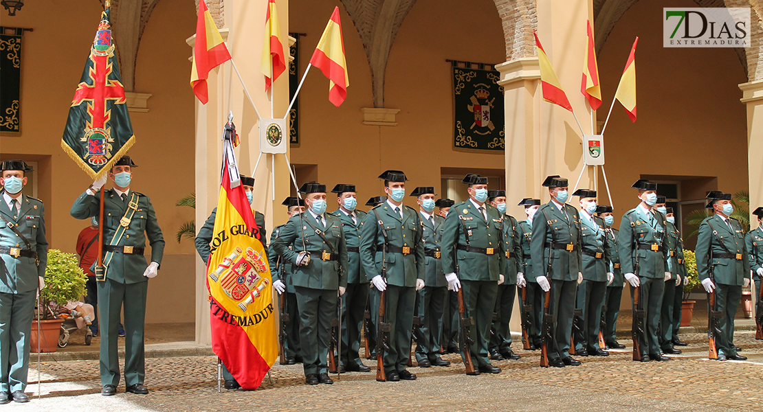 La Guardia Civil celebra en Badajoz su fundación