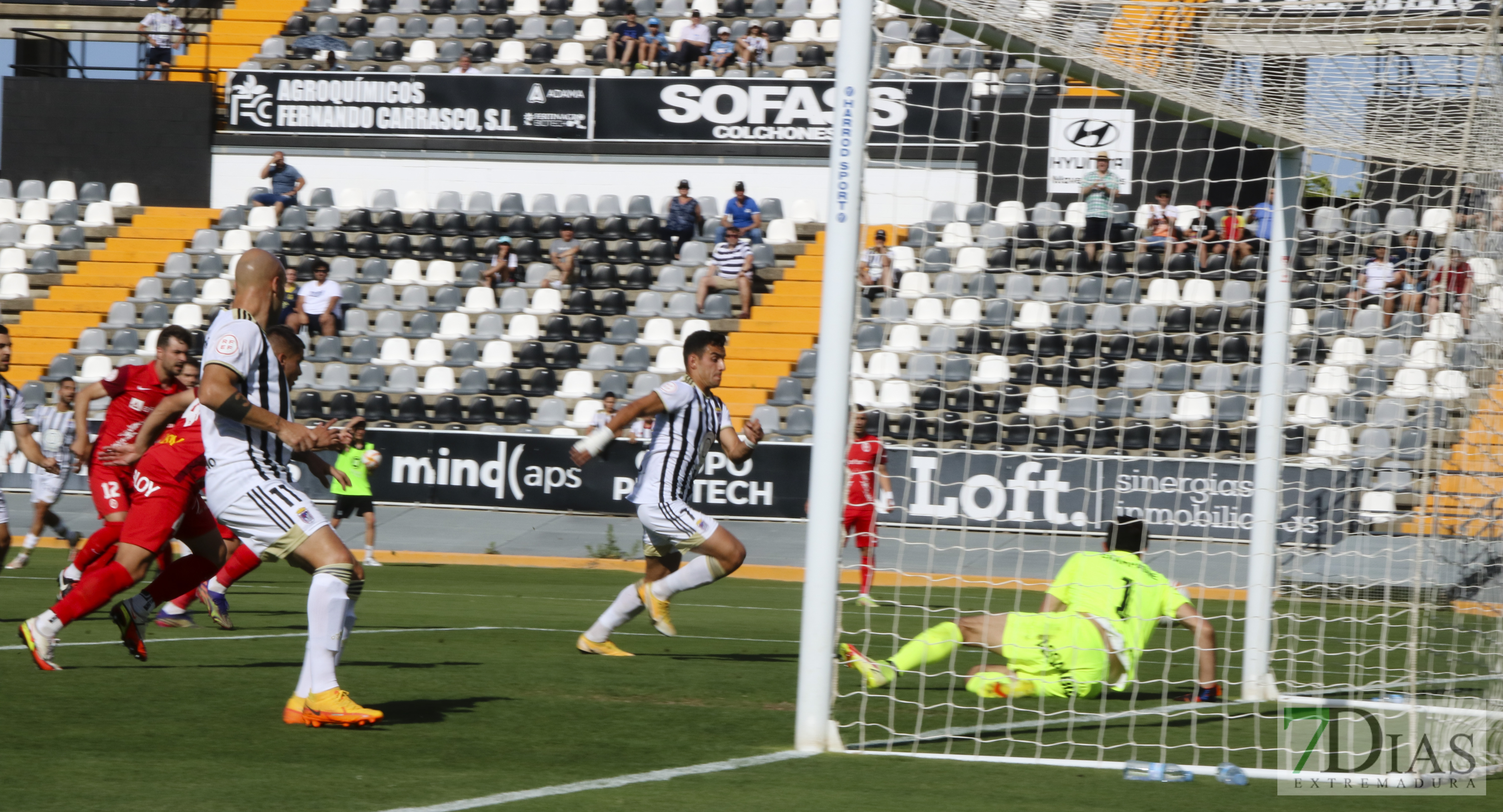 Imágenes del CD. Badajoz 1 - 2 Rayo Majadahonda