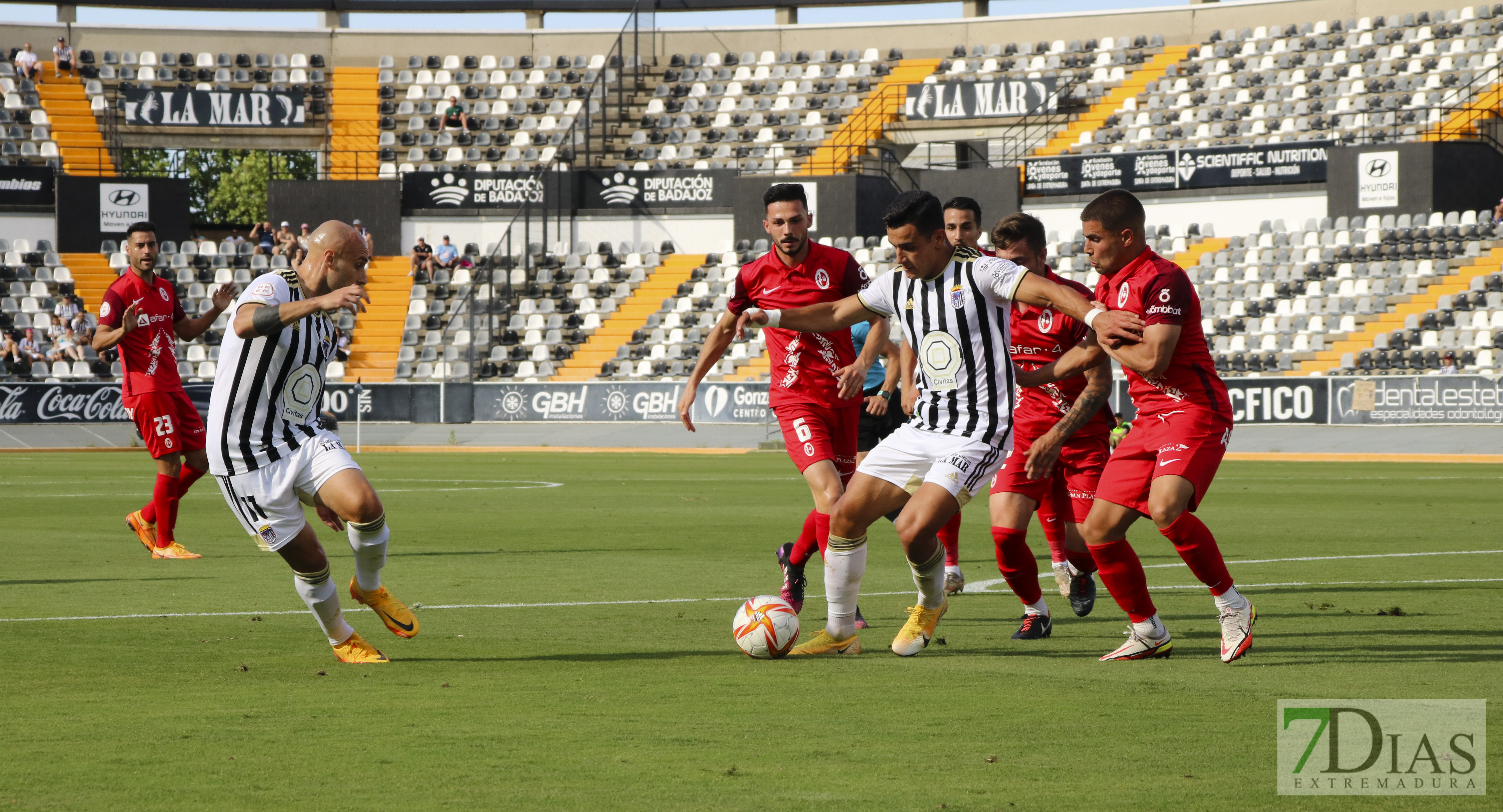 Imágenes del CD. Badajoz 1 - 2 Rayo Majadahonda