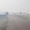 Desde las 15h se lucha para controlar un incendio al oeste de Badajoz capital