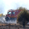 Desde las 15h se lucha para controlar un incendio al oeste de Badajoz capital