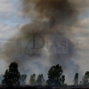 Siete horas de trabajos en un incendio en la Nacional 523 (Badajoz)