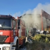 REPOR - Complicada sofocación de un incendio en Lobón (BA)