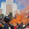 Los bomberos presionan en Madrid para conseguir la aprobación de una ley básica reguladora