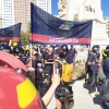 Los bomberos presionan en Madrid para conseguir la aprobación de una ley básica reguladora