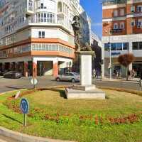 La Cívica propone mover de sitio la estatua de Godoy