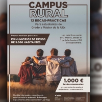 12 becas universitarias para realizar prácticas en municipios de menos de 5.000 habitantes