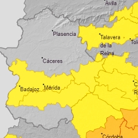 Avisos por altas temperaturas en Extremadura este viernes