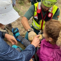 Movilizan un helicóptero desde Madrid para rescatar a una senderista en La Vera (CC)