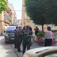 La Policía interviene en una pelea en la Plaza de la Soledad