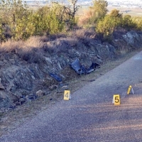 Provoca un accidente ebrio y se da a la fuga sin auxiliar a una mujer herida en la EX-206