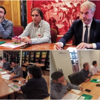 PIDE defiende en Madrid los derechos de los docentes interinos que trabajan en Extremadura
