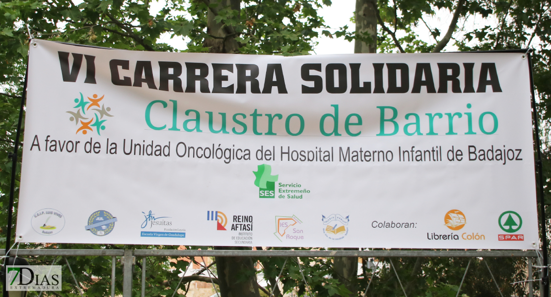 Inauguración de la Carrera Solidaria de la Asociación del Claustro del Barrio de San Roque
