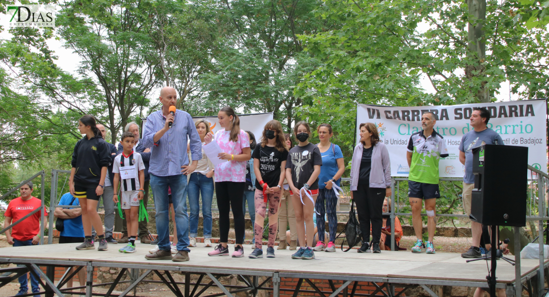 Inauguración de la Carrera Solidaria de la Asociación del Claustro del Barrio de San Roque