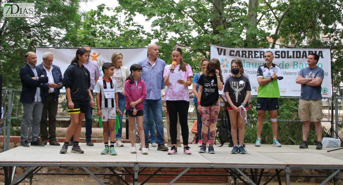 Inauguración de la Carrera Solidaria de la Asociación del Claustro del Barrio de San Roque