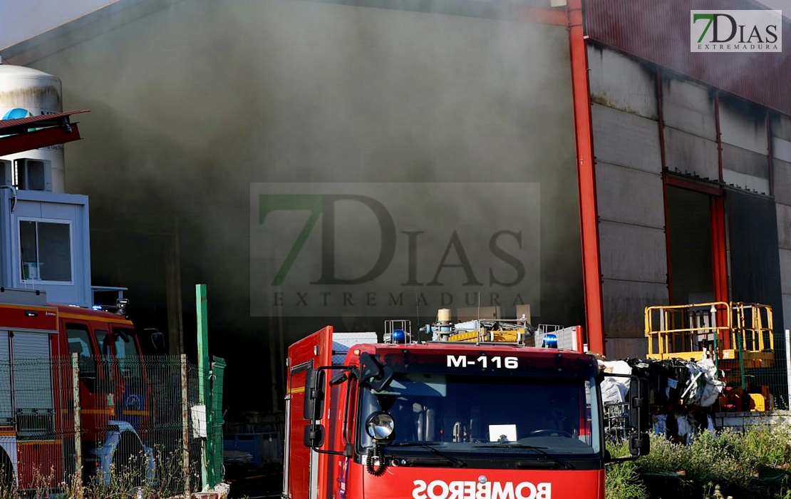 REPOR - Complicada sofocación de un incendio en Lobón (BA)