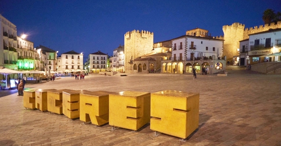 Cáceres quiere que se conozcan otros lugares de la ciudad a través de ‘letras icónicas’