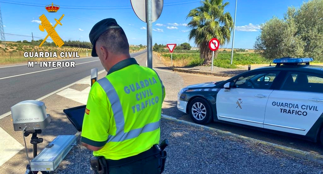 Pillado conduciendo a 187 km/h en Extremadura por una de las carreteras más peligrosas de España