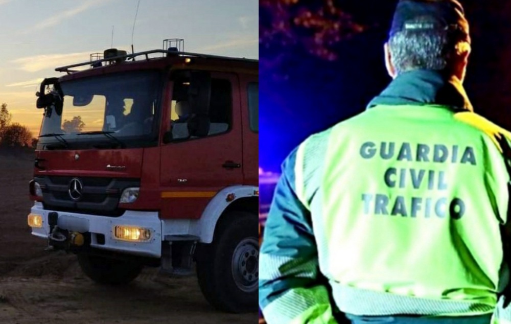 Tres jóvenes heridos, uno de ellos crítico, tras un accidente en la EX-114