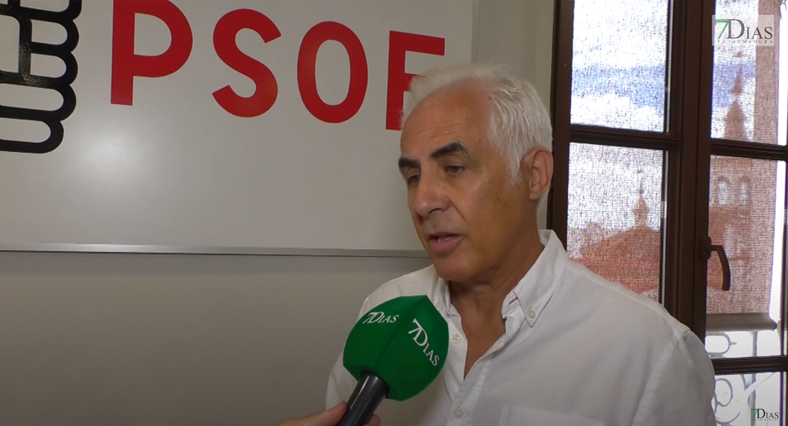 Martín Serván (PSOE): &quot;El Ayto. de Badajoz está en una situación caótica&quot;
