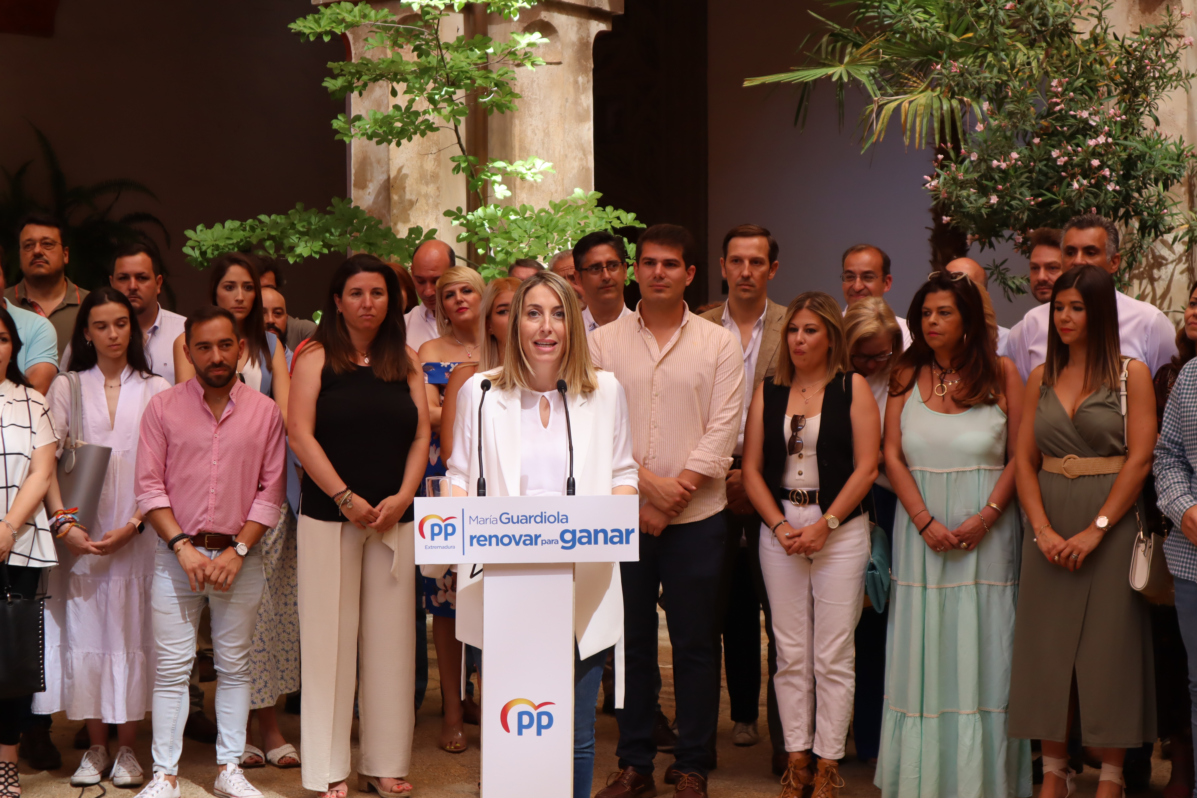 El objetivo de María Guardiola (PP):“Renovar para ganar y ganar para renovar”