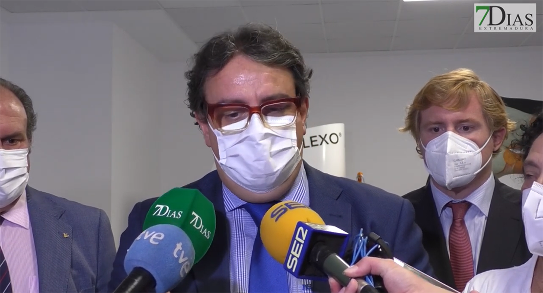 José María Vergeles valora la situación del Covid-19 en Extremadura