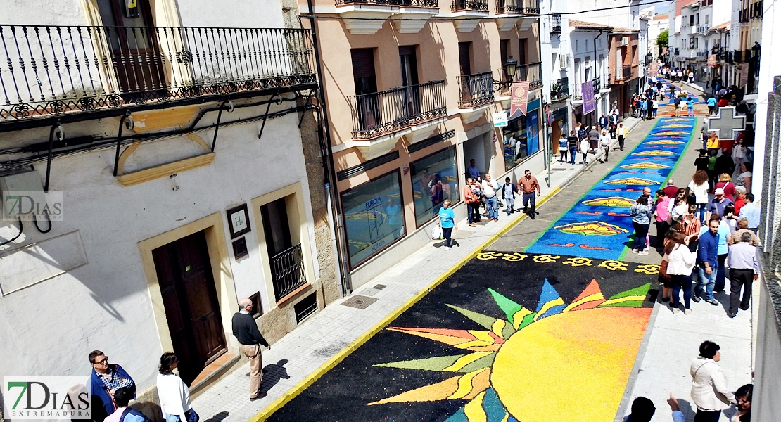 El Corpus Christi de San Vicente regresa para llenar de color las calles de la localidad