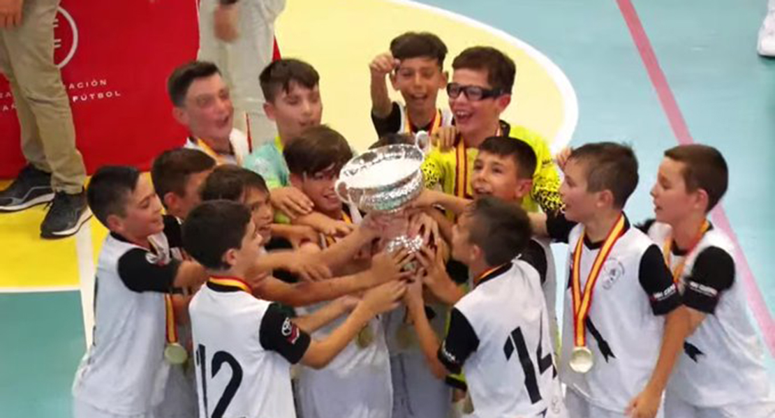 El CP Flecha Negra se vuelve a proclamar campeón de España benjamín