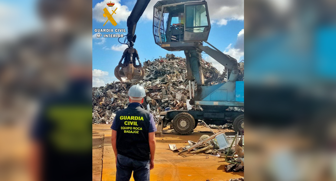 Detenido un vecino de Almendralejo por robar maquinaria agrícola