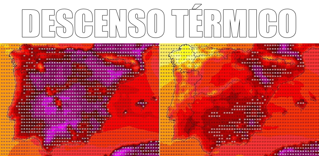 Las temperaturas bajarán de golpe entre 10 y 15 grados en Extremadura