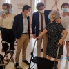 El presidente de la Diputación de Badajoz asiste a la inauguración de la residencia de Garbayuela