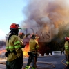 Grave incendio forestal entre Sagrajas y Novelda del Guadiana (BA)