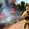 Grave incendio forestal entre Sagrajas y Novelda del Guadiana (BA)