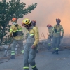 Grave incendio forestal entre Sagrajas y Novelda del Guadiana (BA)