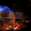 Incendio la pasada noche en el parque Tres Arroyos de Badajoz
