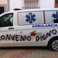 Varias localidades extremeñas se quedan sin ambulancias por los actos vandálicos de esta madrugada