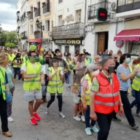 Valencia de Alcántara se moviliza en defensa de la sanidad digna