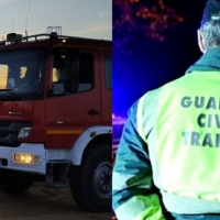 Tres jóvenes heridos, uno de ellos crítico, tras un accidente en la EX-114