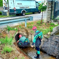 Agentes del GEAS con base en Badajoz buscan a una mujer desaparecida en Camponaraya