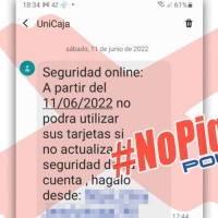 La Policía Nacional alerta sobre unos SMS que simulan ser tu banco