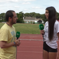 Matilde Pineda bate el récord de Extremadura de 200 metros y pone la mira en el nacional