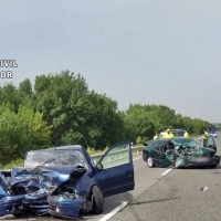 Impactante accidente en la N-630: una mujer en estado crítico