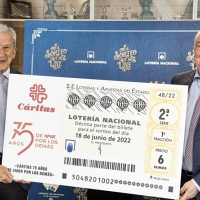 Loterías y Cáritas ayudan a más de 74.000 personas en situación de vulnerabilidad