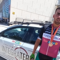 José Antonio Gaspar se cuelga el bronce en el Campeonato de España de ciclismo adaptado