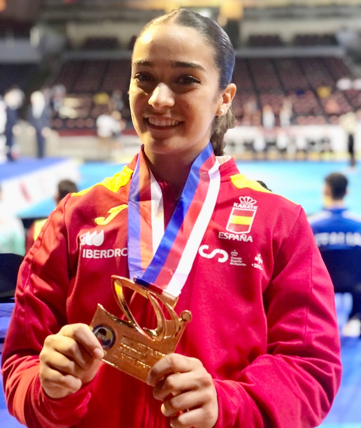 La extremeña Paola García, campeona de Europa