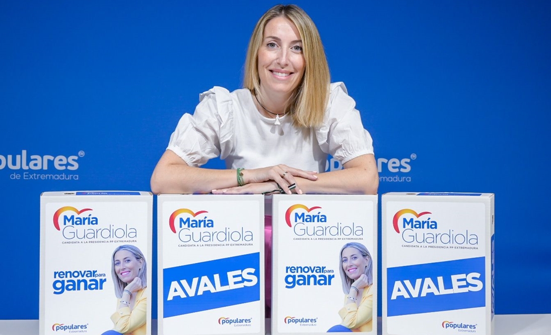 María Guardiola presenta cerca de 3000 avales