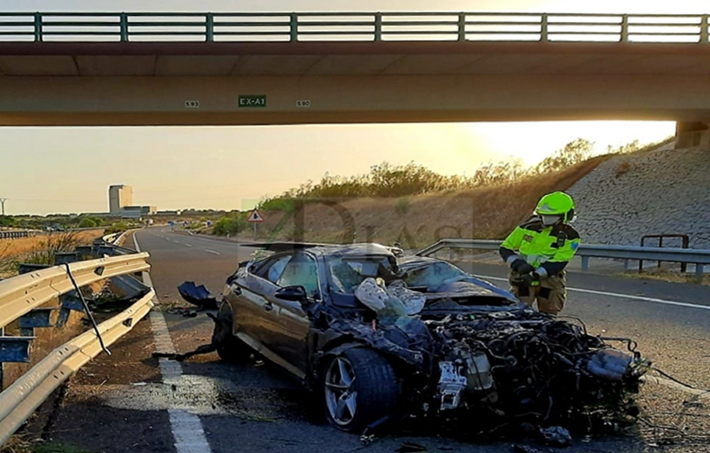 Accidente mortal en la EX-A1