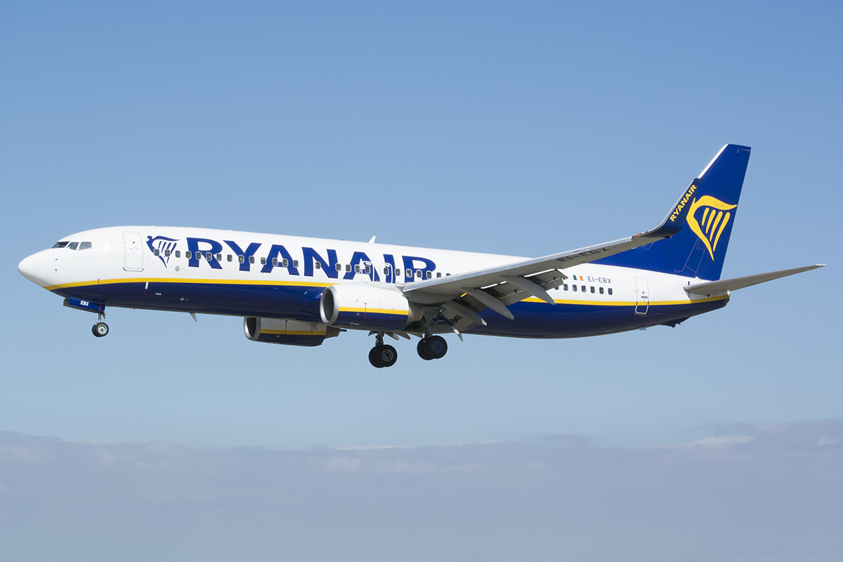 Servicios mínimos para la huelga de Tripulantes de Cabina de Pasajeros de Ryanair